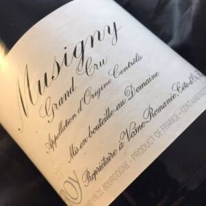Musigny Grand Cru 2001 Domaine Leroy 0,75l.