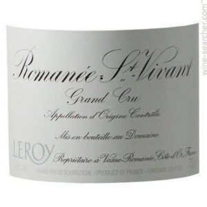 Romanée St.-Vivant Grand Cru 1997 Domaine Leroy 0,75l.